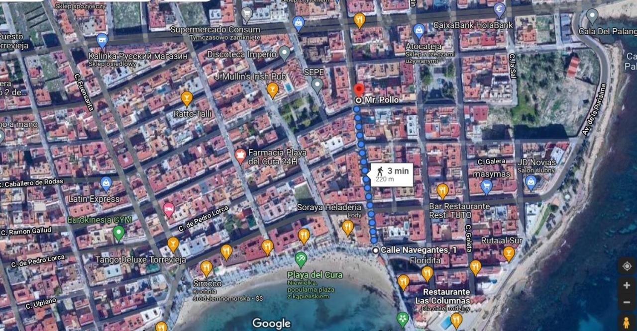 Apartament Dos Playas Торевиеха Екстериор снимка